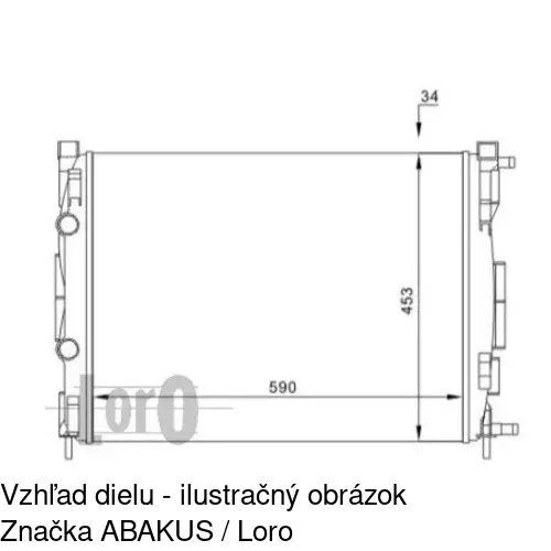 Chladiče vody POLCAR 601208A3 - obr. 3