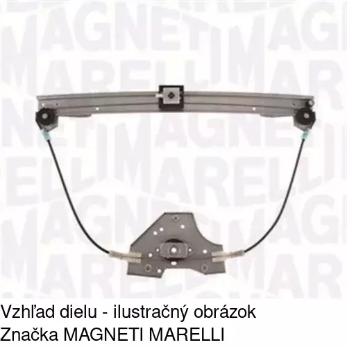 Elektrický mechanizmus okna dverí POLCAR 6015PSE3 - obr. 5