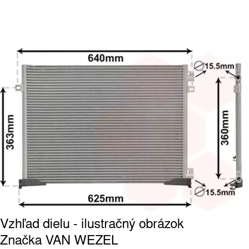 Chladiče klimatizácie POLCAR 6027K8C1S - obr. 2