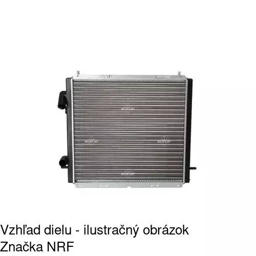 Chladiče vody POLCAR 603108A2 - obr. 2