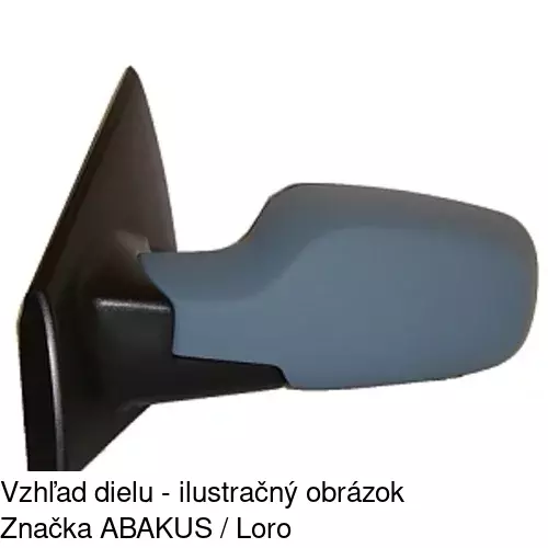 Vonkajšie zrkadlo POLCAR 6055524S - obr. 3