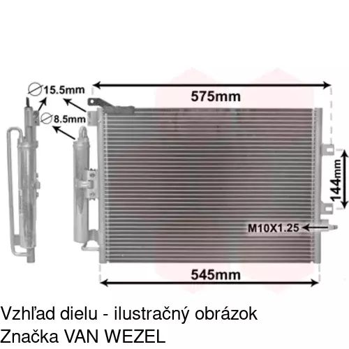 Chladiče klimatizácie POLCAR 6055K8C2S - obr. 3