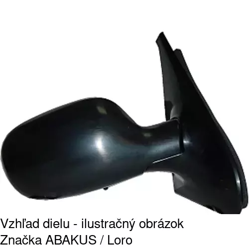 Vonkajšie zrkadlo POLCAR 6059524E - obr. 5