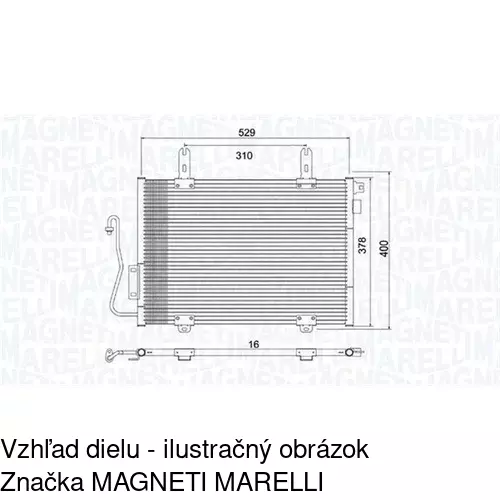 Chladiče klimatizácie POLCAR 6061K8C1 - obr. 3