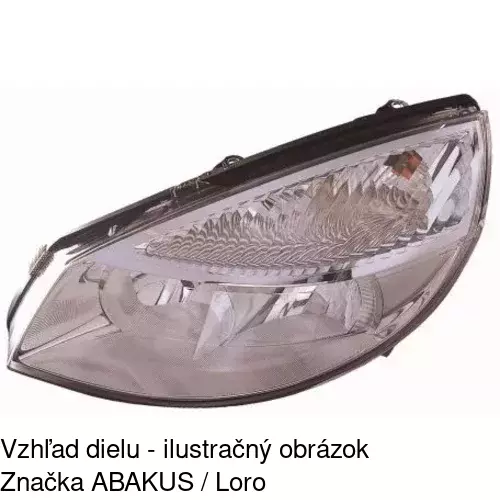 Hlavný reflektor POLCAR 6071090E - obr. 3