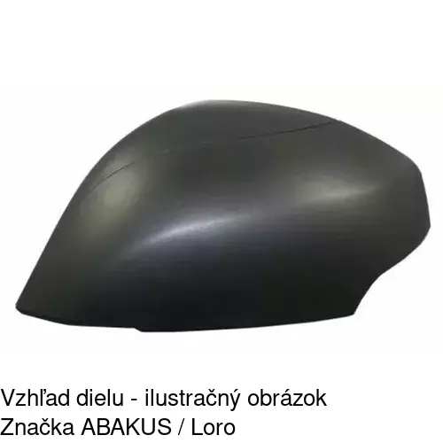 Rám vonkajšieho zrkadla POLCAR 607354TM