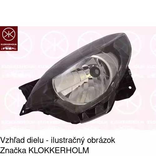 Hlavný reflektor POLCAR 60A110-E - obr. 1