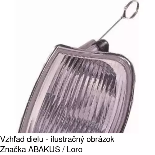 Predná smerovka POLCAR 670520-E - obr. 2