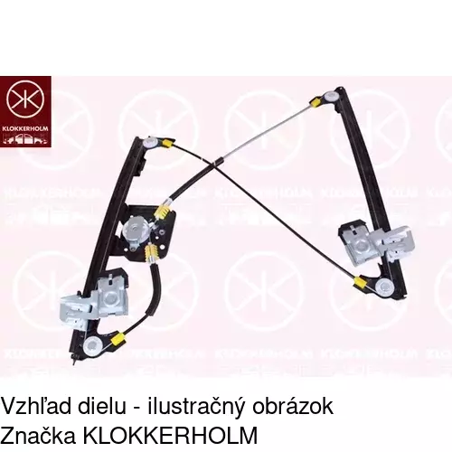 Manuálny mechanizmus okna dverí POLCAR 6713PSM1 - obr. 1