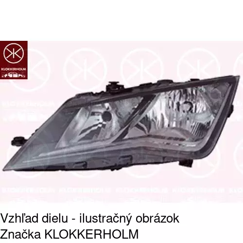 Hlavný reflektor POLCAR 67C1091V - obr. 1