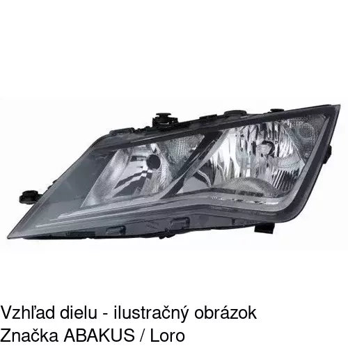 Hlavný reflektor POLCAR 67C1091V - obr. 3