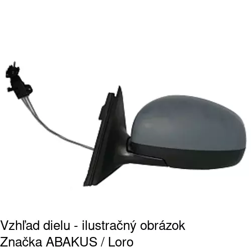 Vonkajšie zrkadlo POLCAR 6913529E - obr. 3