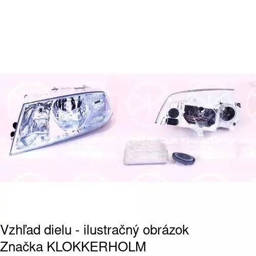 Hlavný reflektor POLCAR 692210-T - obr. 1