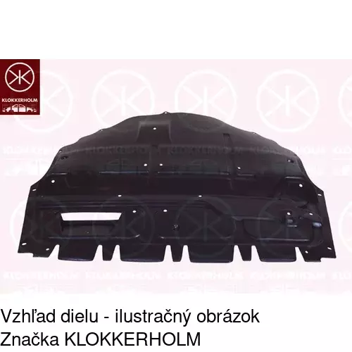 Kryt motora POLCAR 69B234-5