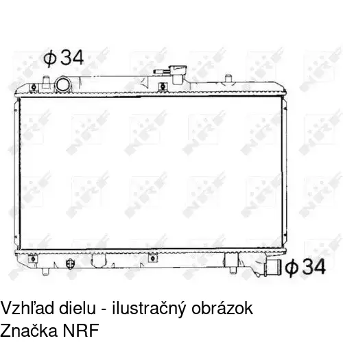 Chladiče vody POLCAR 741208-3