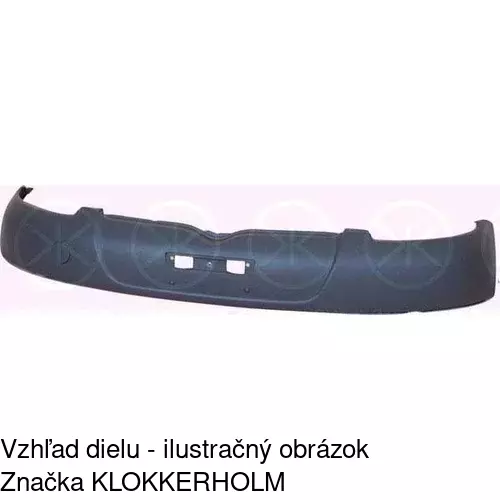 Predný nárazník POLCAR 810307