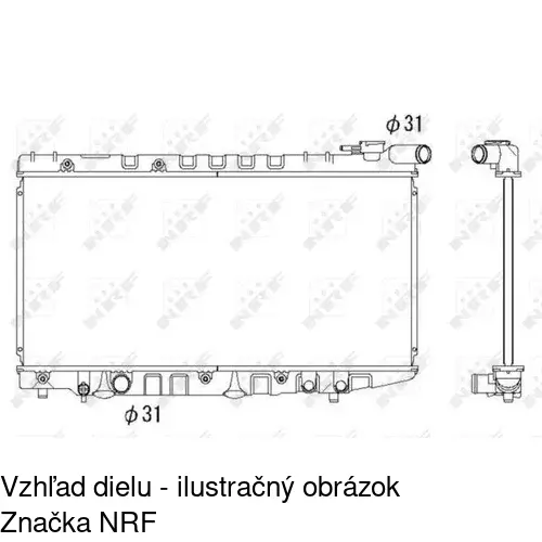 Chladiče vody POLCAR 810908-5