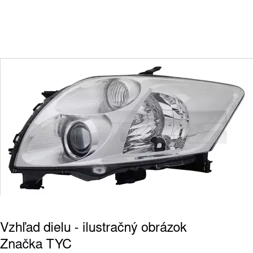 Hlavný reflektor POLCAR 811610-V - obr. 1