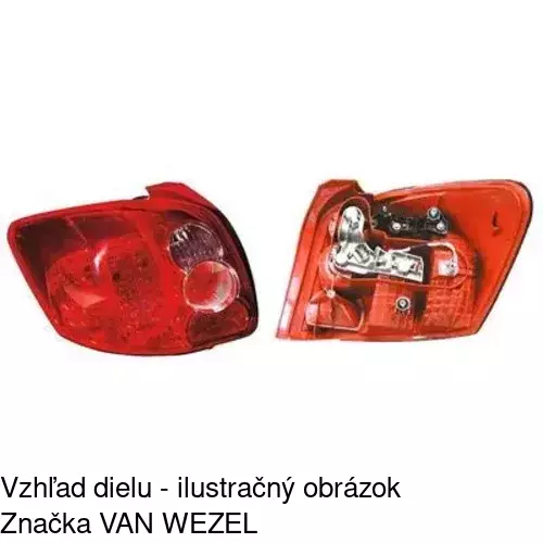 Zadné svetlo POLCAR 8116871E - obr. 4