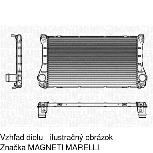 Chladiče vzduchu (Intercoolery) POLCAR 8116J8-2