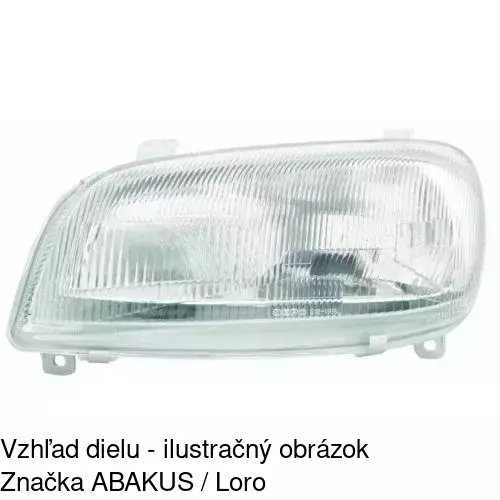 Hlavný reflektor POLCAR 8144091E - obr. 3