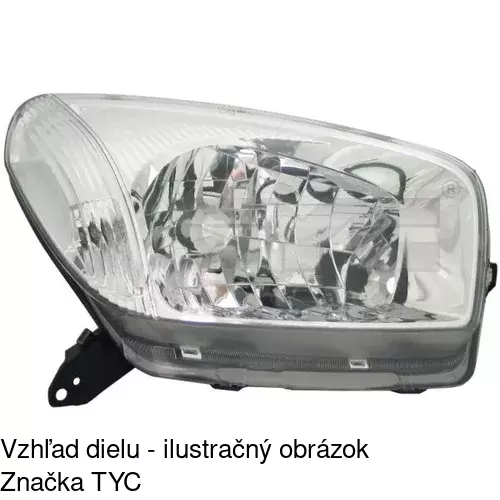 Hlavný reflektor POLCAR 814610-E