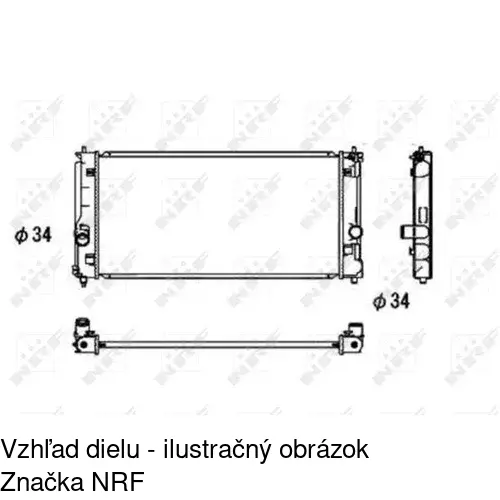 Chladiče vody POLCAR 815308-1 - obr. 1