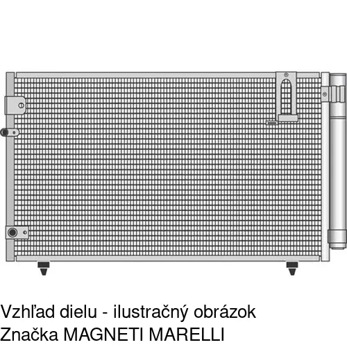 Chladiče klimatizácie POLCAR 8187K81K