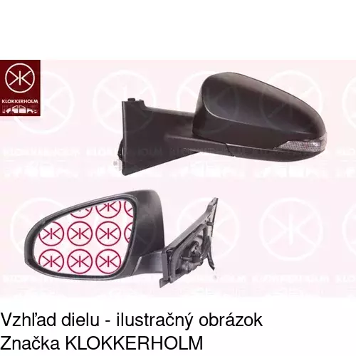 Vonkajšie zrkadlo POLCAR 81B1525S - obr. 2