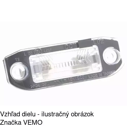 Svetlo na osvetlenie evidenčného čísla 9042959R /POLCAR/ - obr. 4