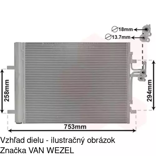 Chladiče klimatizácie POLCAR 9082K8C2