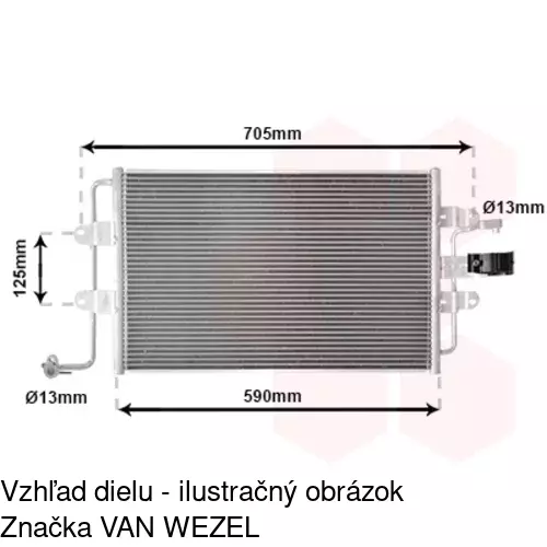 Chladiče klimatizácie POLCAR 9501K8C1 - obr. 4