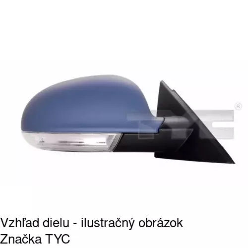 Vonkajšie zrkadlo POLCAR 9513524E - obr. 3