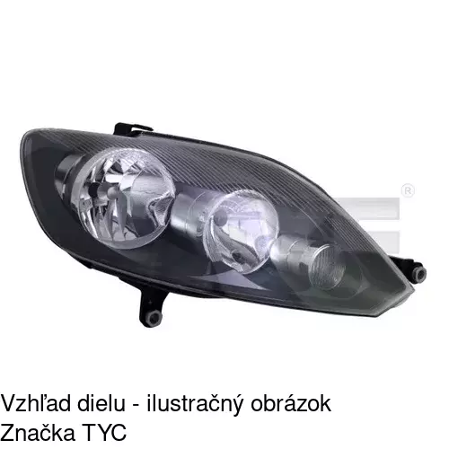 Hlavný reflektor POLCAR 951910-H