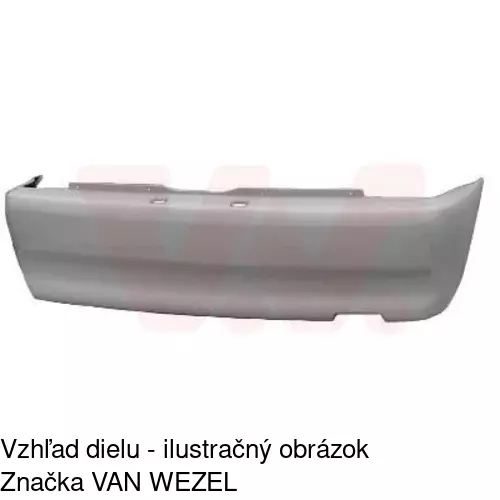 Zadný nárazník POLCAR 952496-2