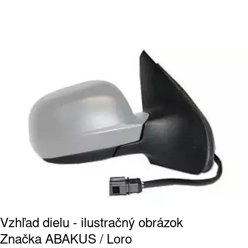 Rám vonkajšieho zrkadla POLCAR 952554TM - obr. 5