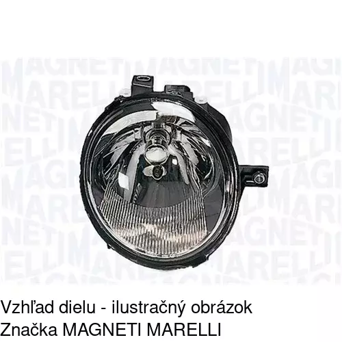 Hlavný reflektor POLCAR 952810-E - obr. 2