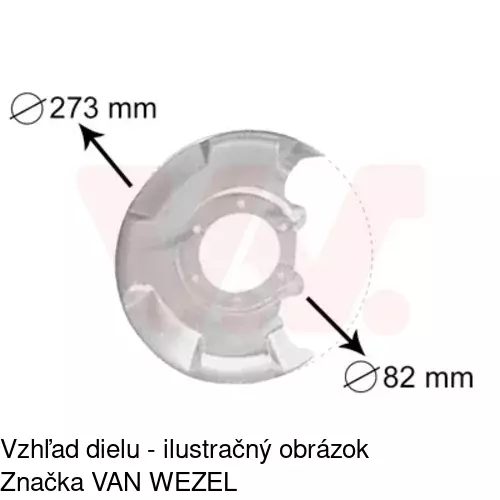 Brzdovy štít 9532OT10 /POLCAR/ - obr. 3