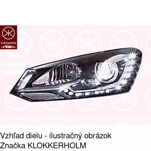 Hlavný reflektor POLCAR 9533101V