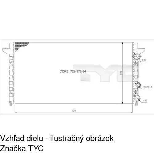 Chladiče vody POLCAR 954708A3