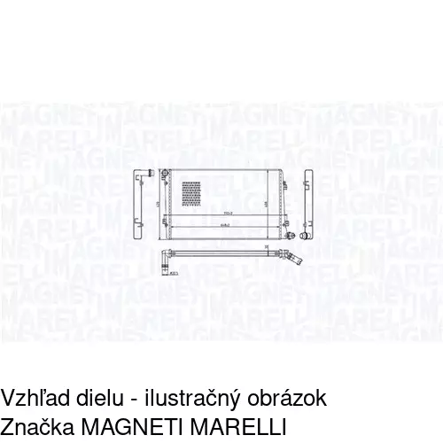 Chladiče vody POLCAR 955508A1 - obr. 2