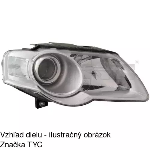 Hlavný reflektor POLCAR 9555090E - obr. 3