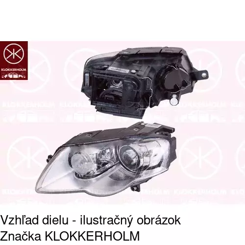 Hlavný reflektor POLCAR 9555091V