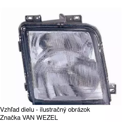 Hlavný reflektor POLCAR 957110-E - obr. 5