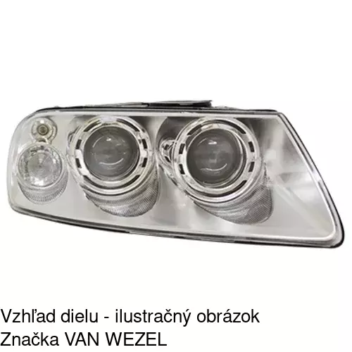 Hlavný reflektor POLCAR 9580101V - obr. 3