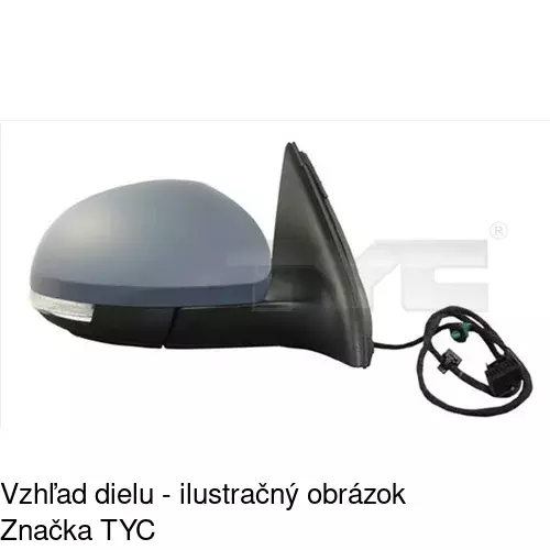 Vonkajšie zrkadlo POLCAR 9585524E - obr. 4