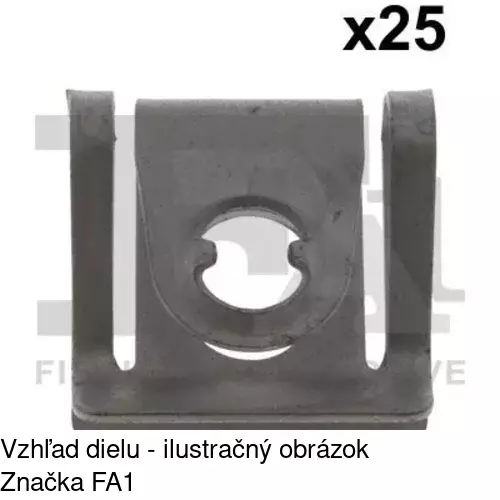 Montážny plech POLCAR RXC10133 - obr. 2