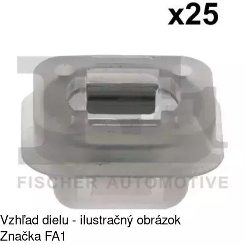 Montážna zásuvka POLCAR RXC60547 - obr. 1