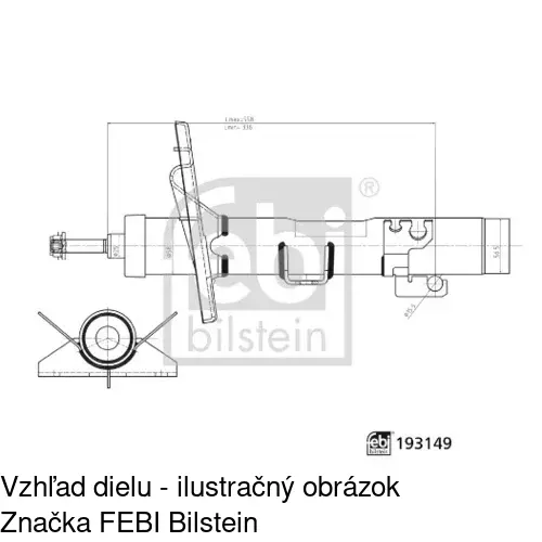 Plynový tlmič POLCAR S010424G