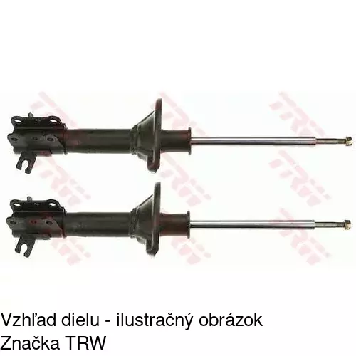 Plynový tlmič POLCAR S011278G